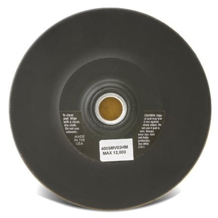 Cgw Abrasives 4-1-2 Polymer Backing Plate 421-48224